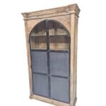 Arched Industrial Mango Wood Buffet & Display Cabinet