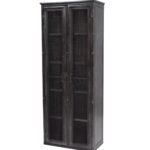 Industrial Metal Mesh Door Tall Cabinet