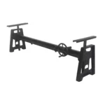 Industrial Crank Height-Adjustable Table