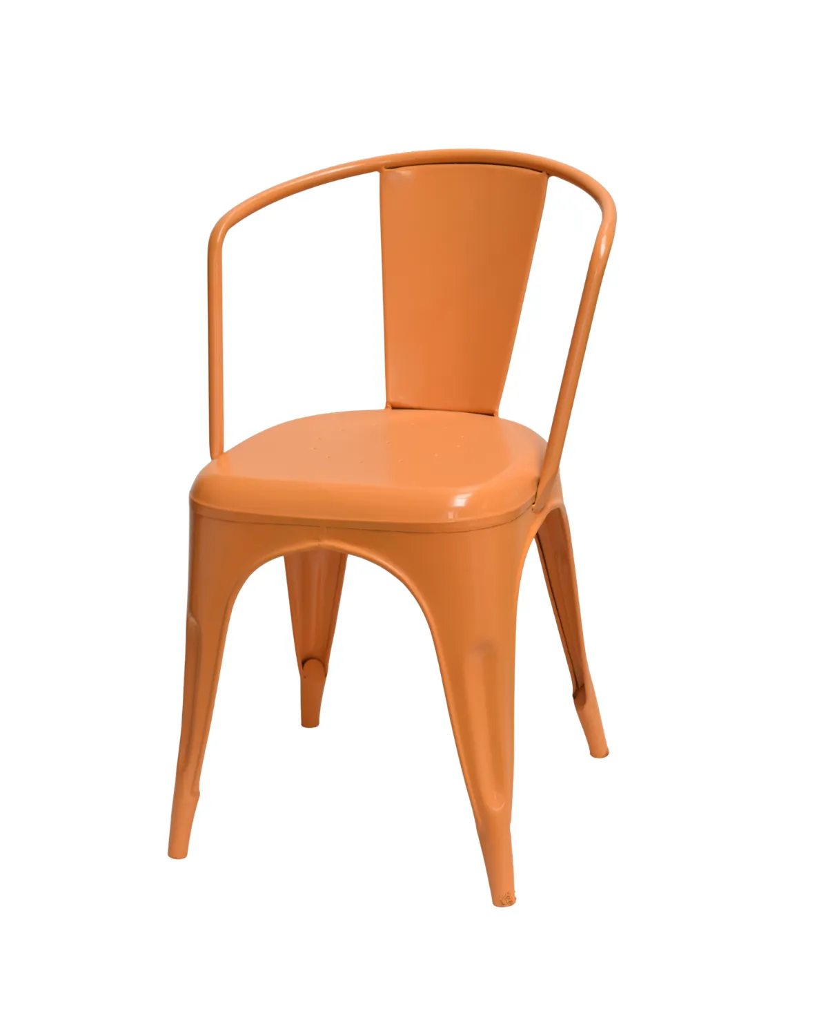 CH14 Classic Industrial Metal Dining Chair - Image 1