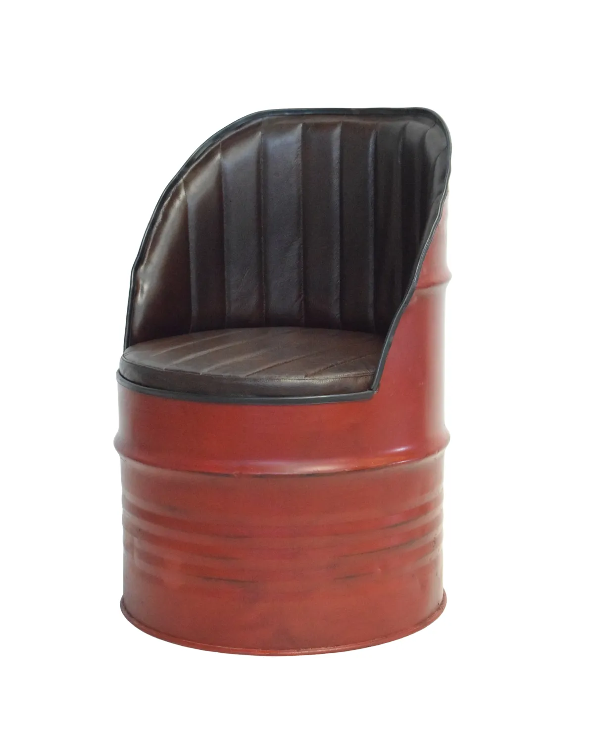 CH18 Vintage Barrel Lounge Chair - Image 1