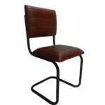 Classic Leather Cantilever Chair