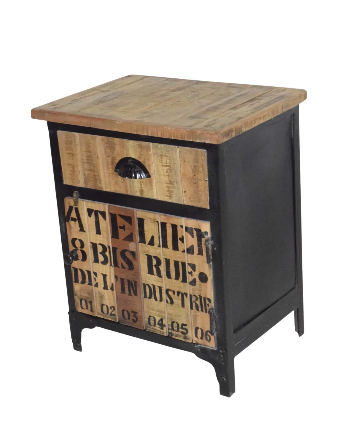 Drawer-01 Industrial Heritage Drawer Cabinet - Image 1