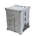 Heritage White Industrial Drawer Chest