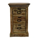Heritage 3-Drawer Wooden Chest