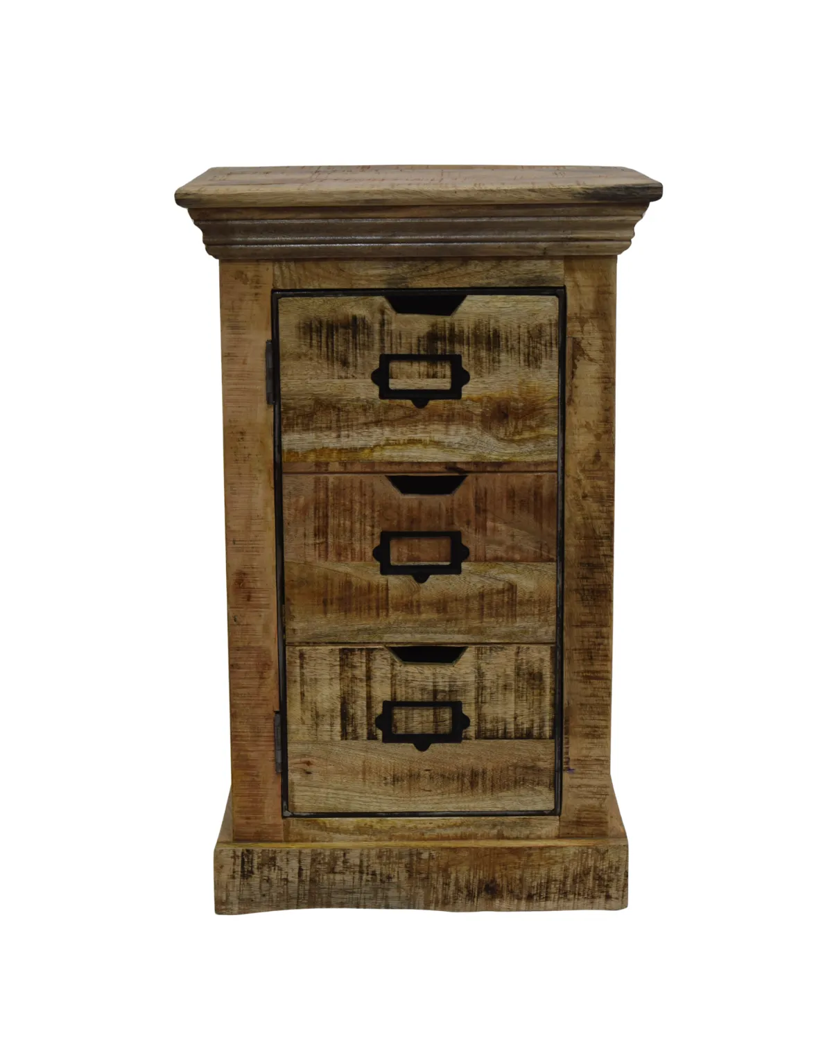 Drawer-25 Heritage 3-Drawer Wooden Chest - Image 1