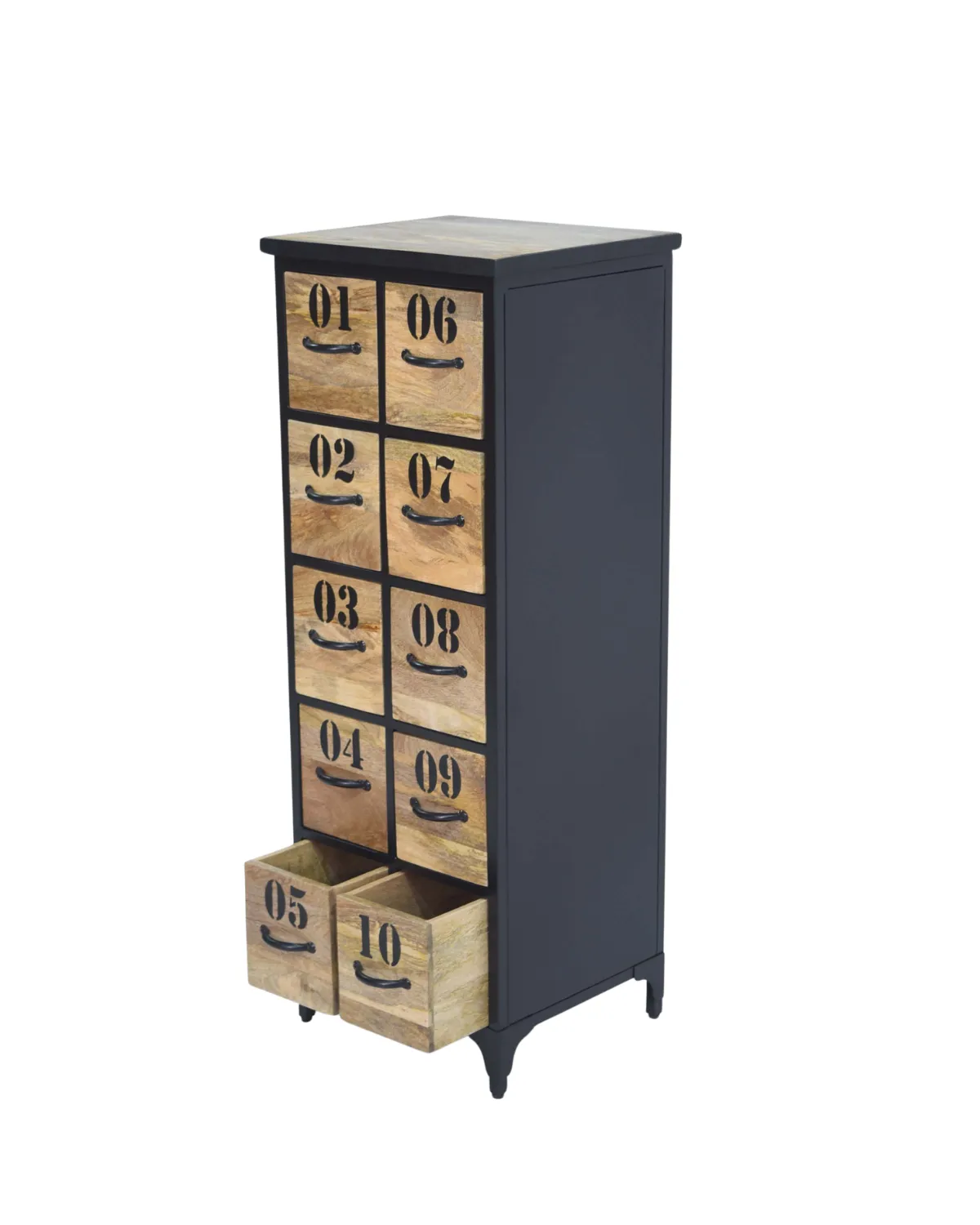 Drawer-32 Vintage Numbered Storage Drawer Cabinet - Image 1