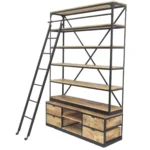 Industrial Ladder Bookcase