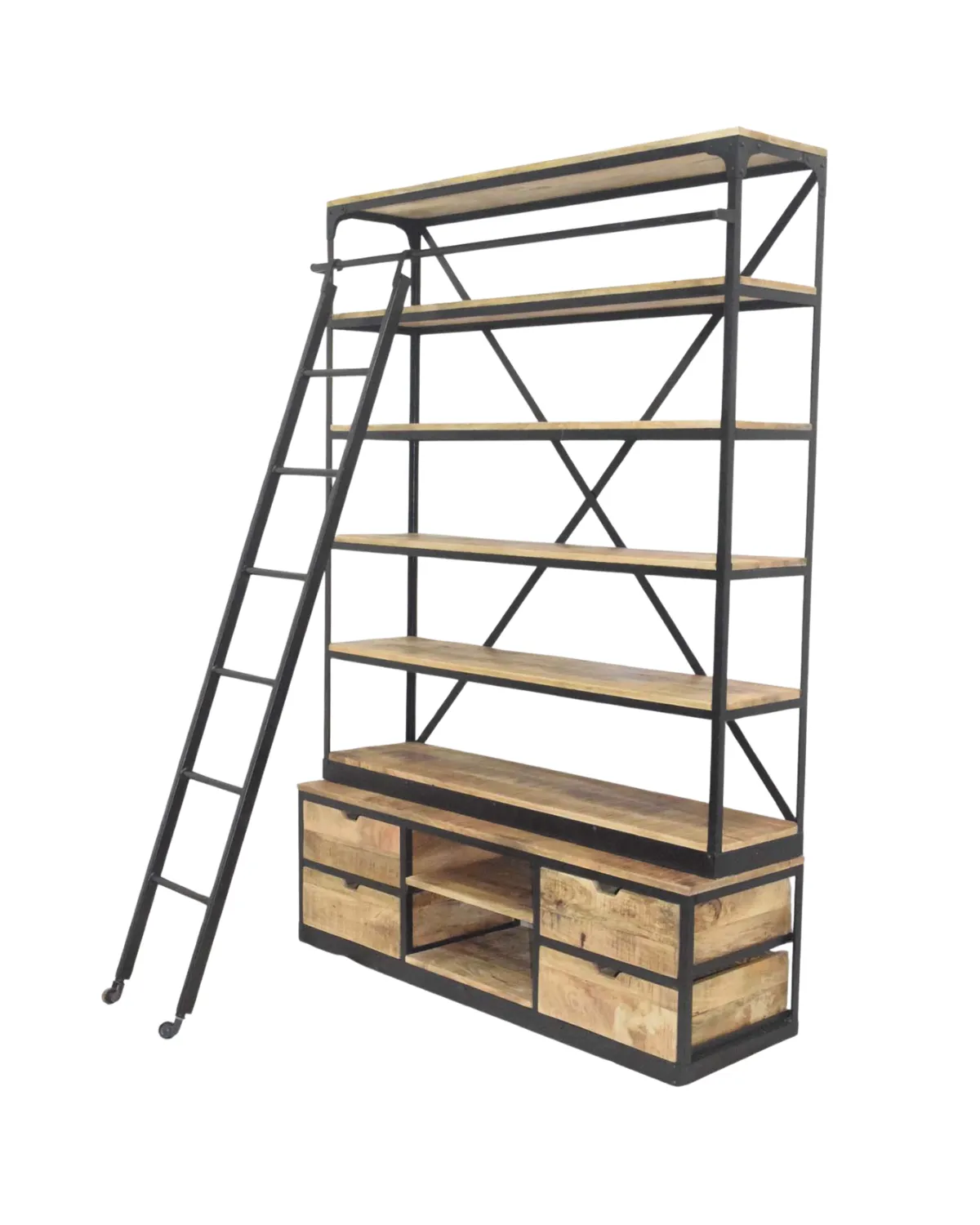 MSC-02 Industrial Ladder Bookcase - Image 1