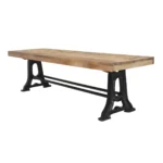 Industrial Trestle Dining Bench