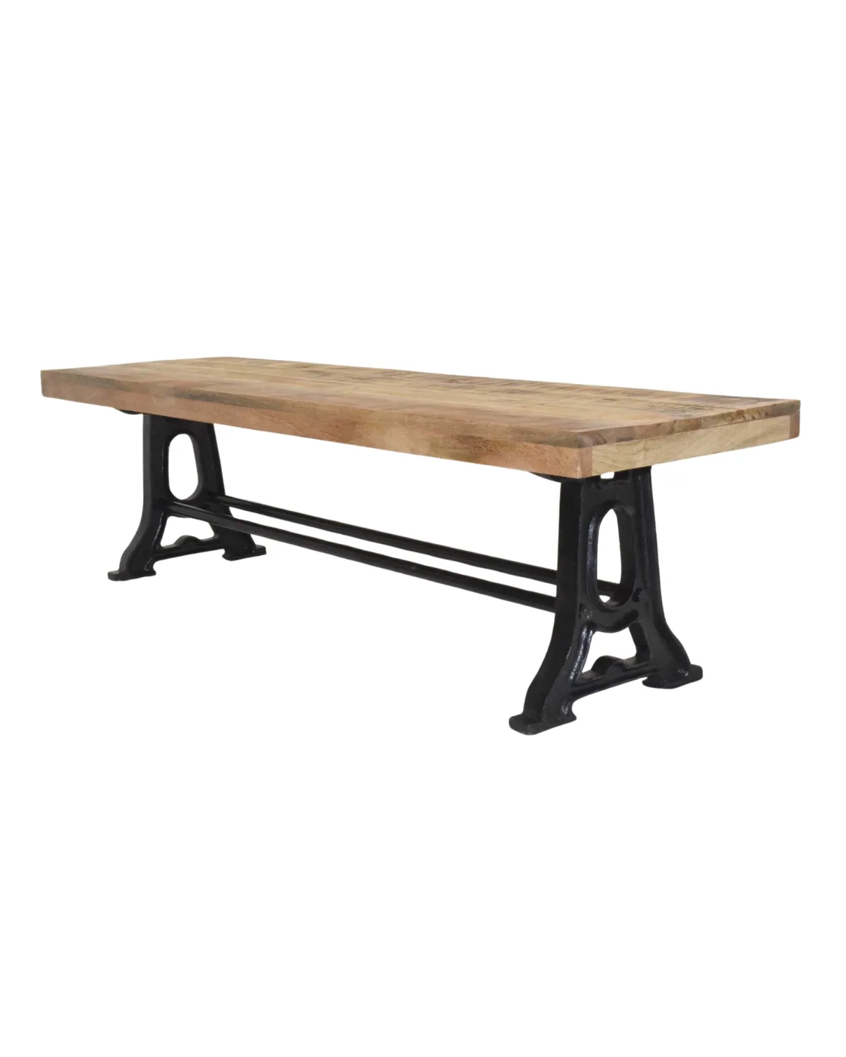 MSC-03 Industrial Trestle Dining Bench - Image 1