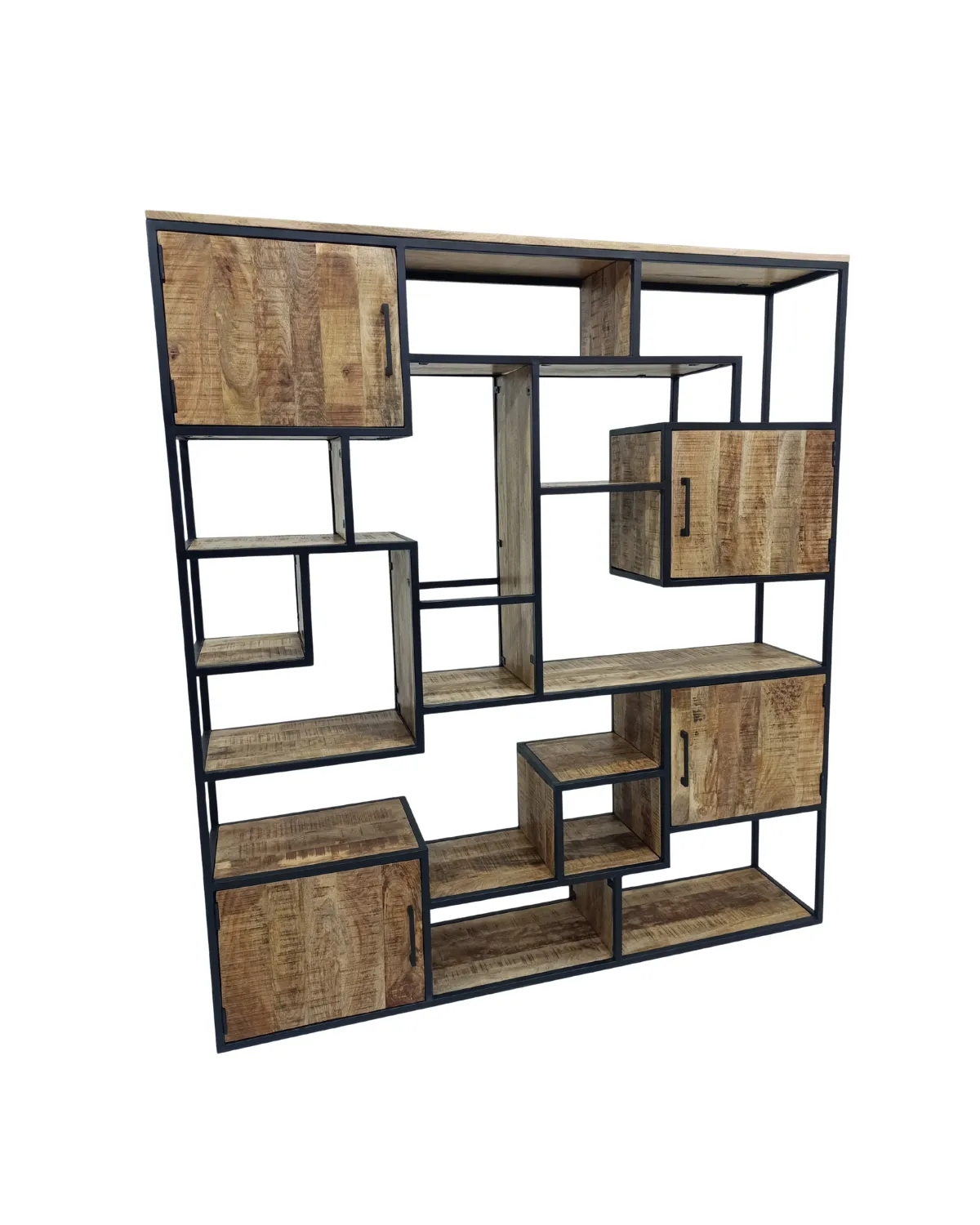 MSC-09 Industrial Geometric Wall Storage Unit - Image 1