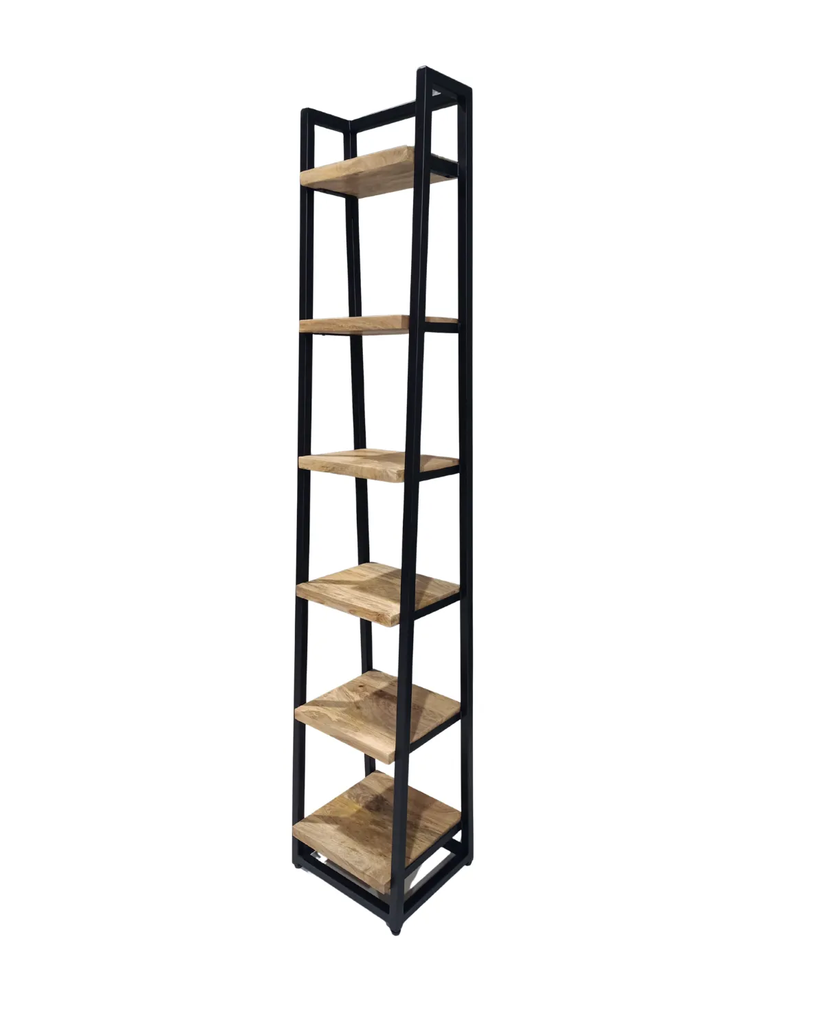 MSC-14 Tall Industrial Wooden Display Shelf - Image 1