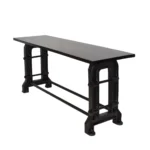 Industrial Iron Console Table