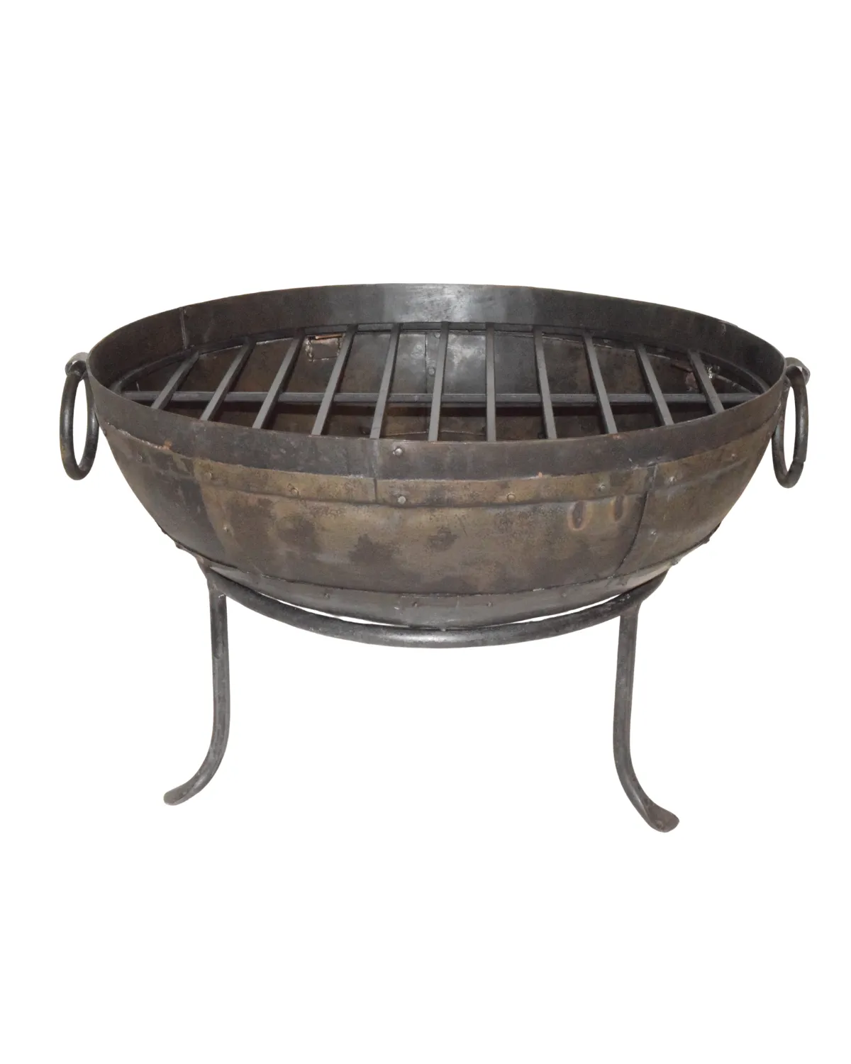 MSC-29 Rustic Metal Fire Pit Grill - Image 1