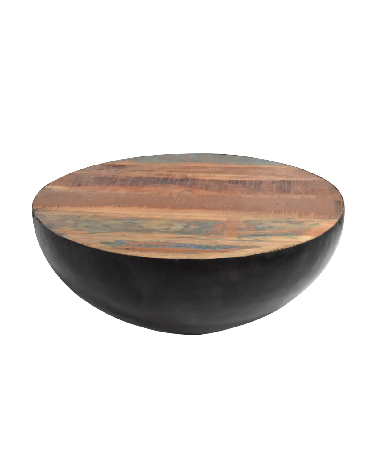 MSC-32 Industrial Wooden Bowl Coffee Table - Image 1