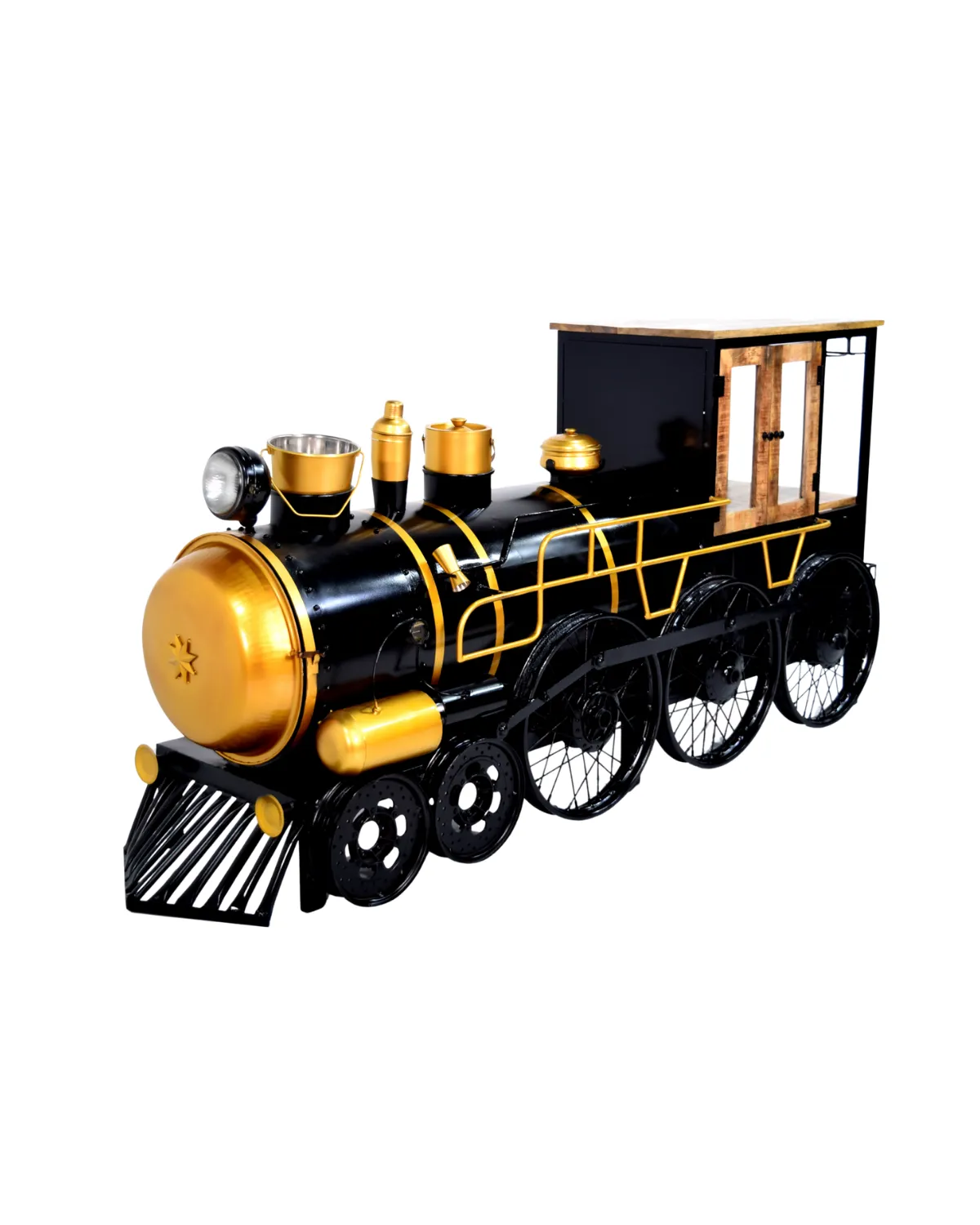 MSC-45 Vintage Steam Locomotive Decorative Model - Image 1