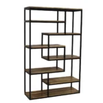 Industrial Geometric Display Shelf