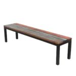 Rustic Reclaimed Wood Bench