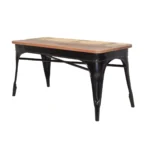 Industrial Vintage Wooden Top Table