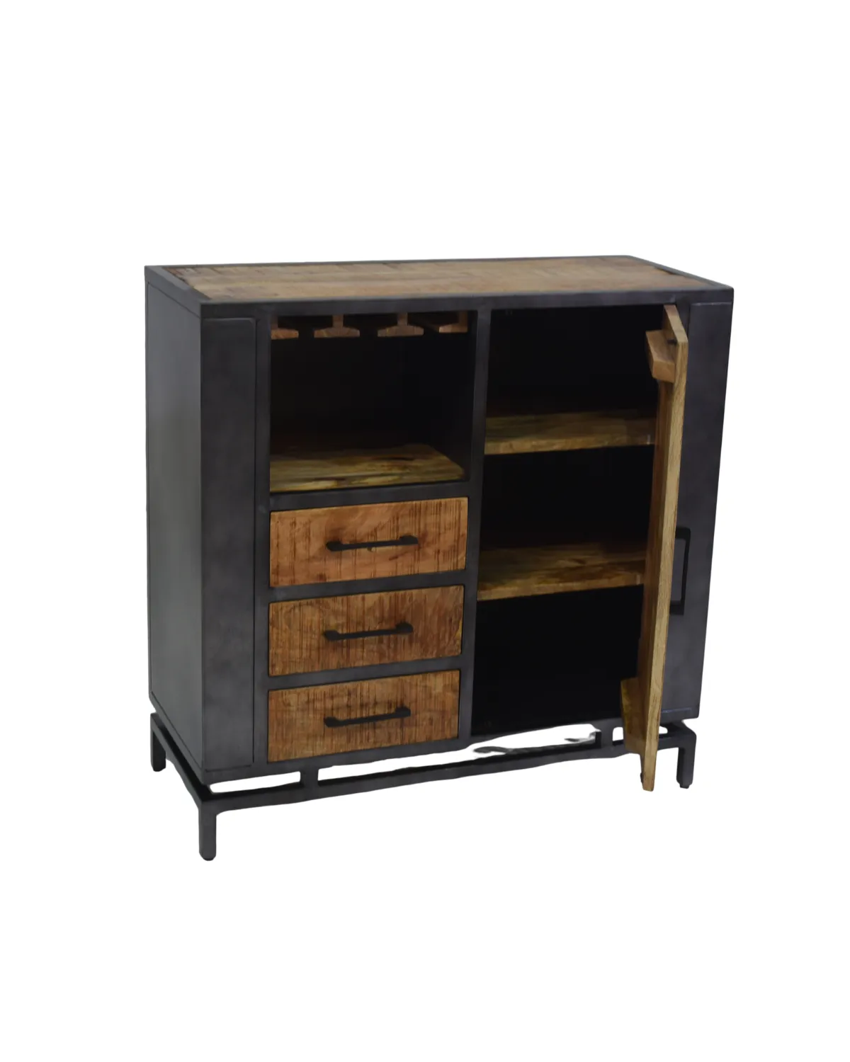 MSC-60 Industrial Wood & Metal Storage Cabinet - Image 1