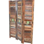 Reclaimed Wood Decorative Room Divider