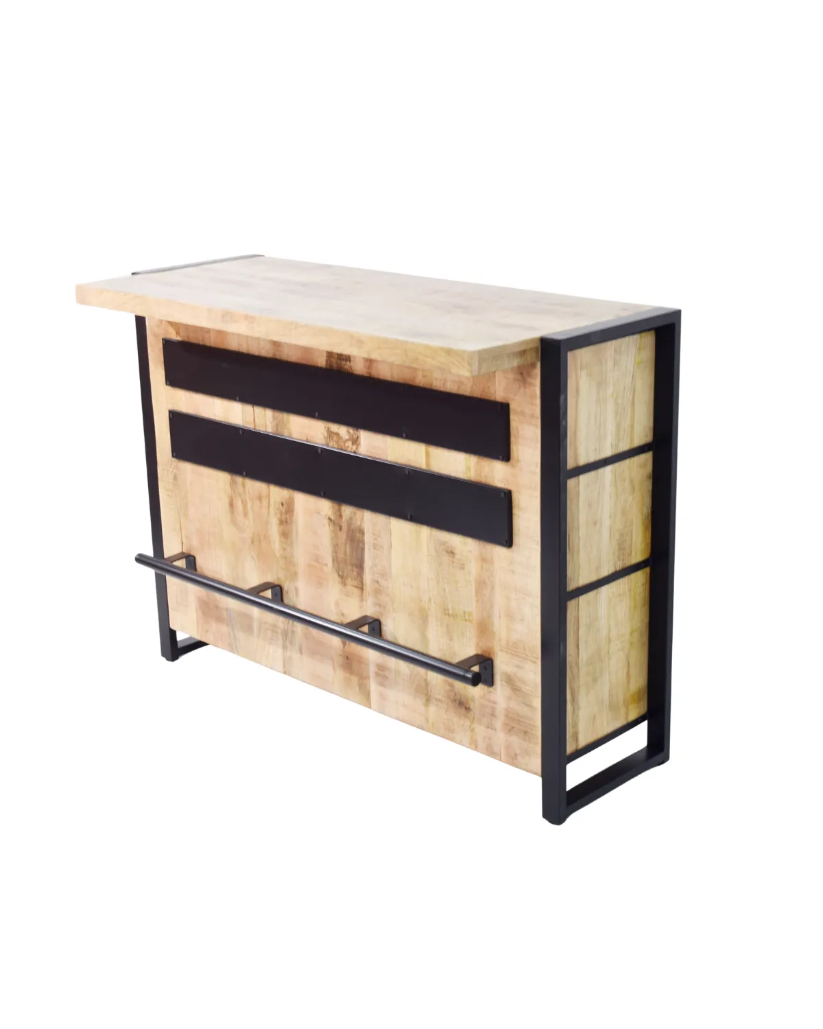MSC-76 Industrial Wooden Bar Table / Standing Counter - Image 1