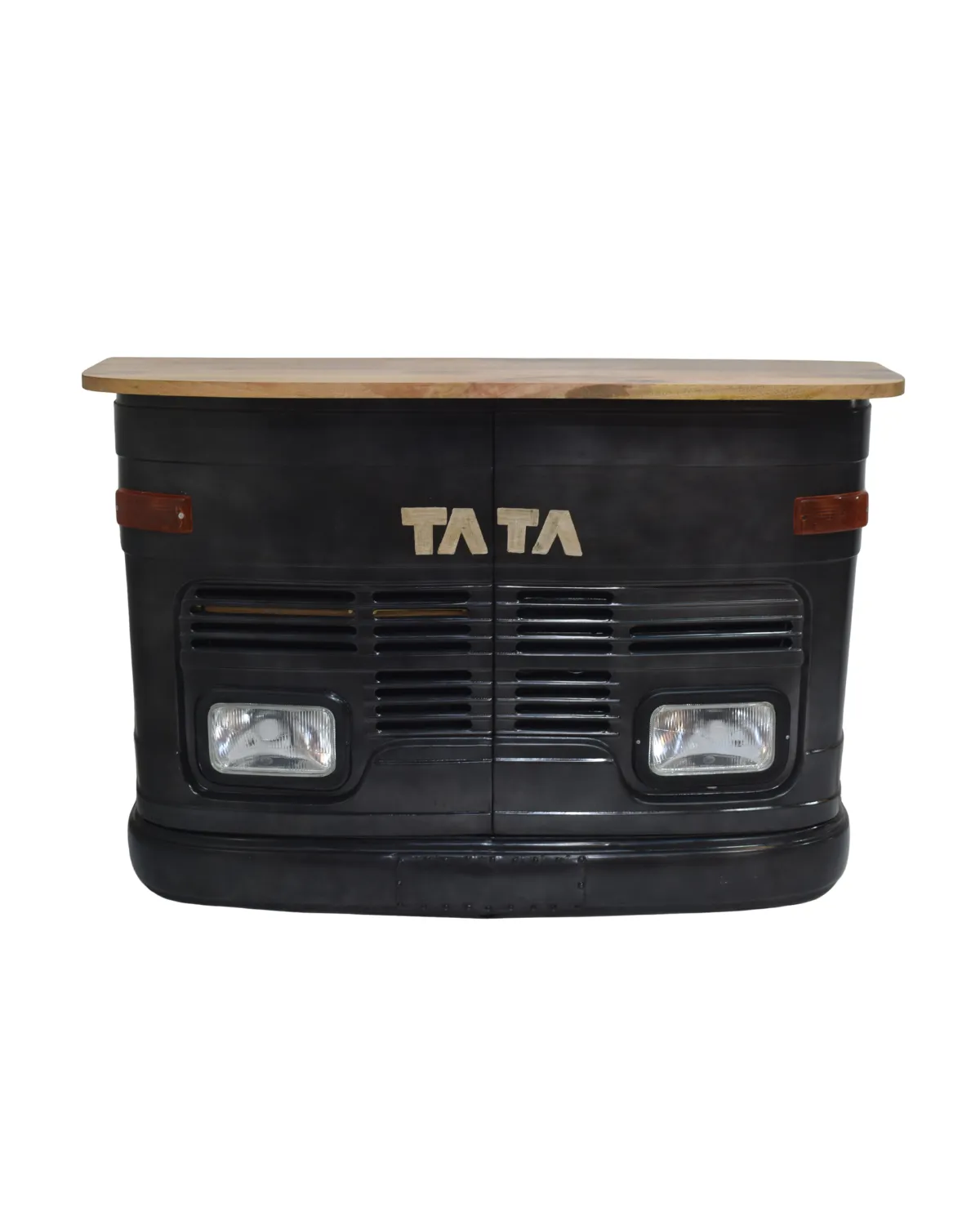 MSC-78 Vintage TATA Truck Front Bar Cabinet - Image 1