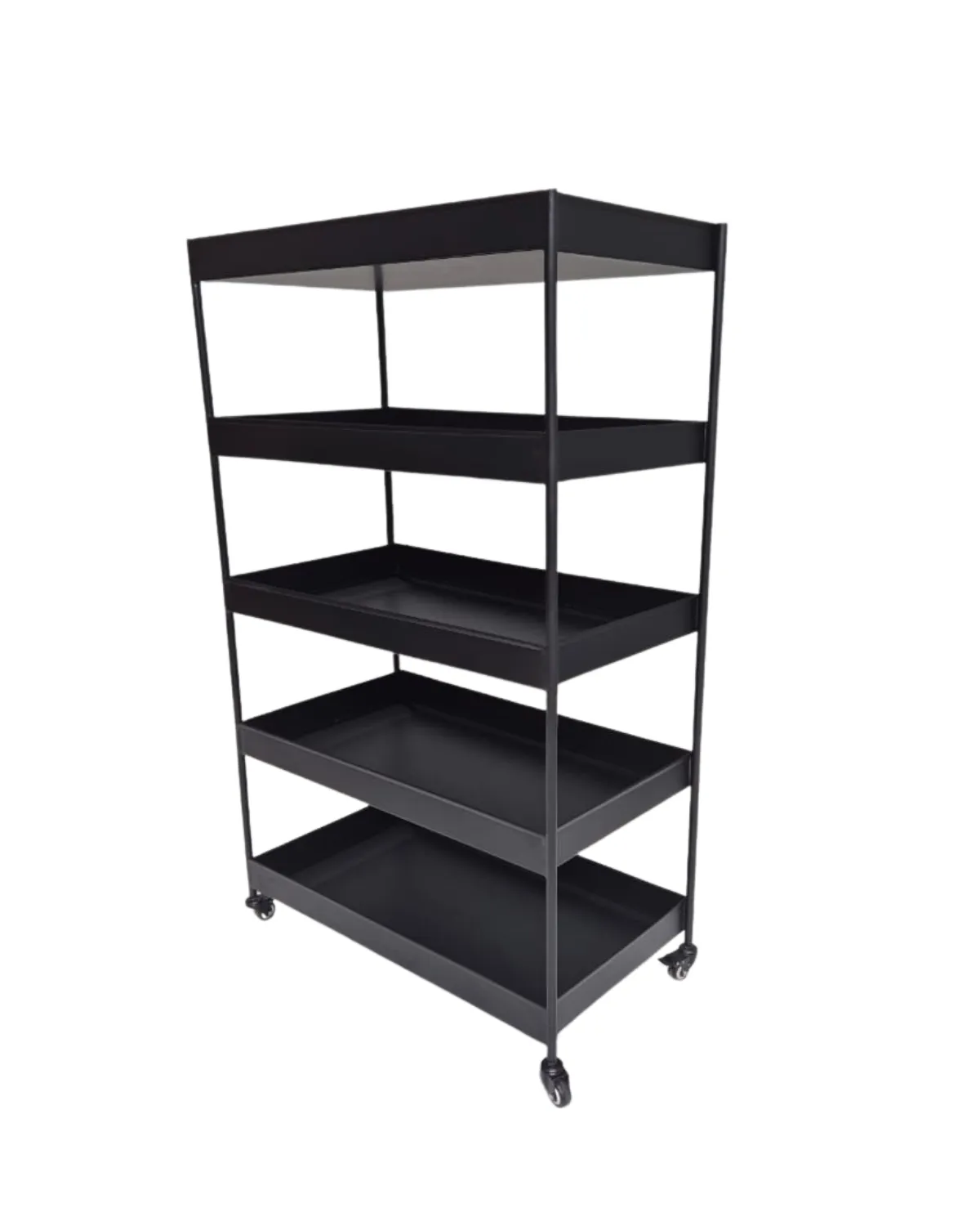 MSC-90 Industrial Five-Tier Metal Storage Trolley - Image 1