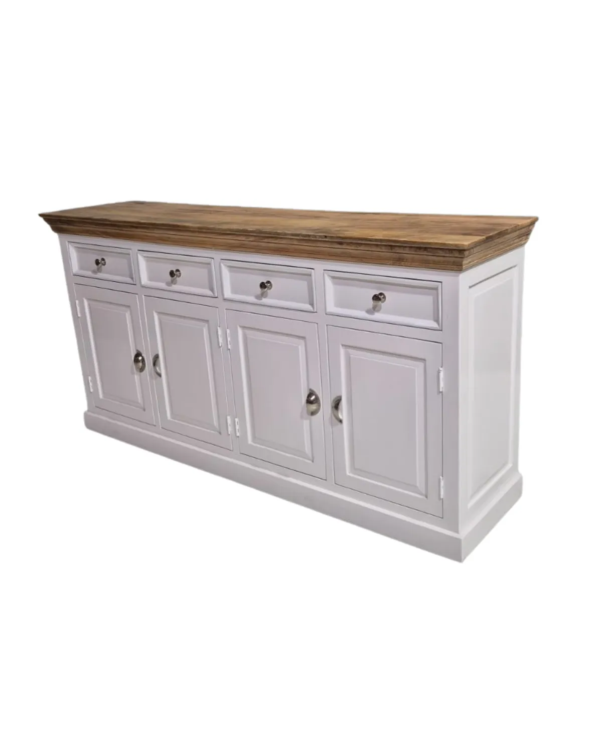 Sideboards -18 Rustic Slatted Door Storage Sideboard - Image 1