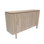 Minimalist Natural Panel Sideboard