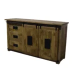 Barn-Style Rustic Storage Sideboard