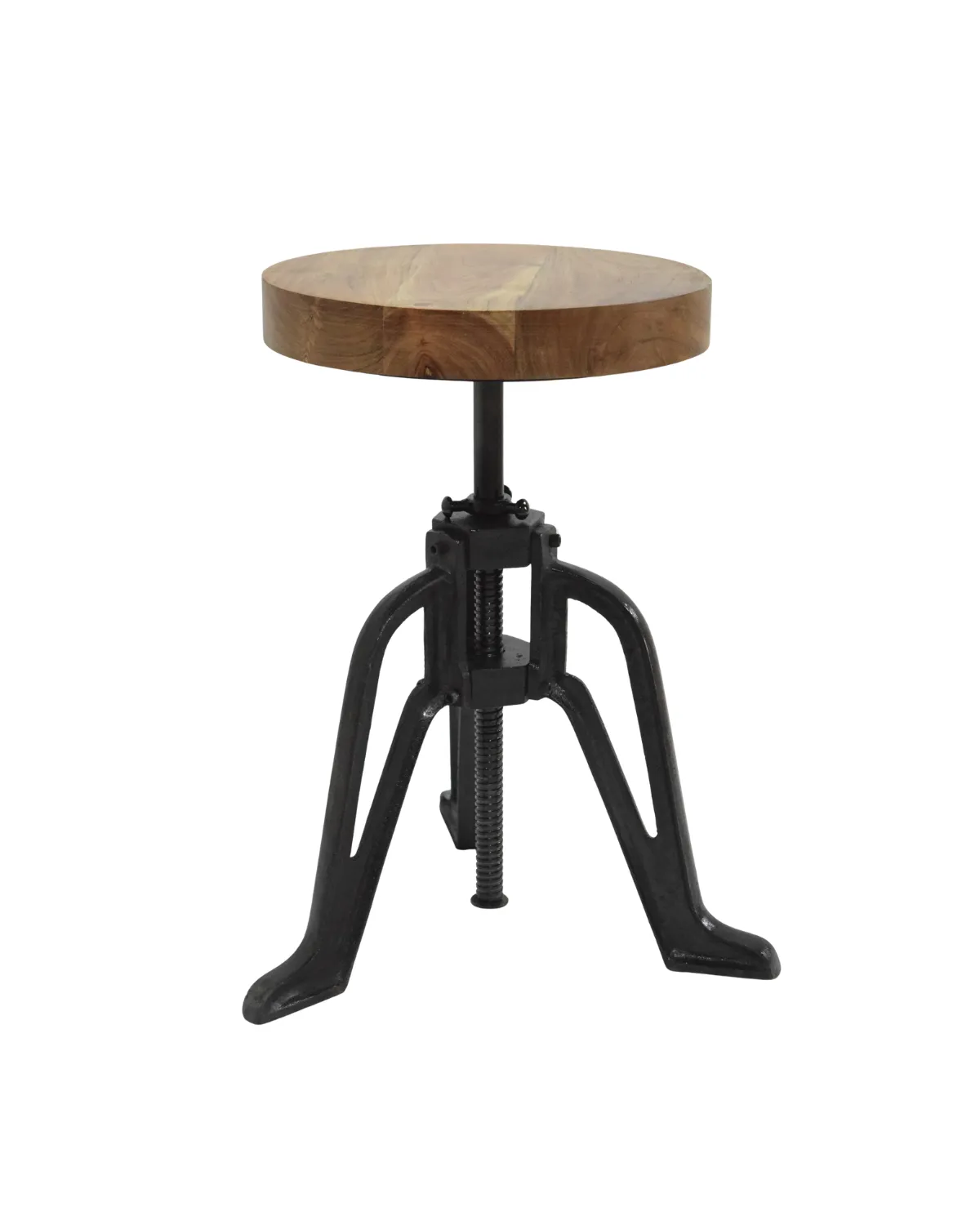 Stool -1 Heritage Industrial Adjustable Stool - Image 1