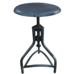 Minimalist Industrial Saddle Stool