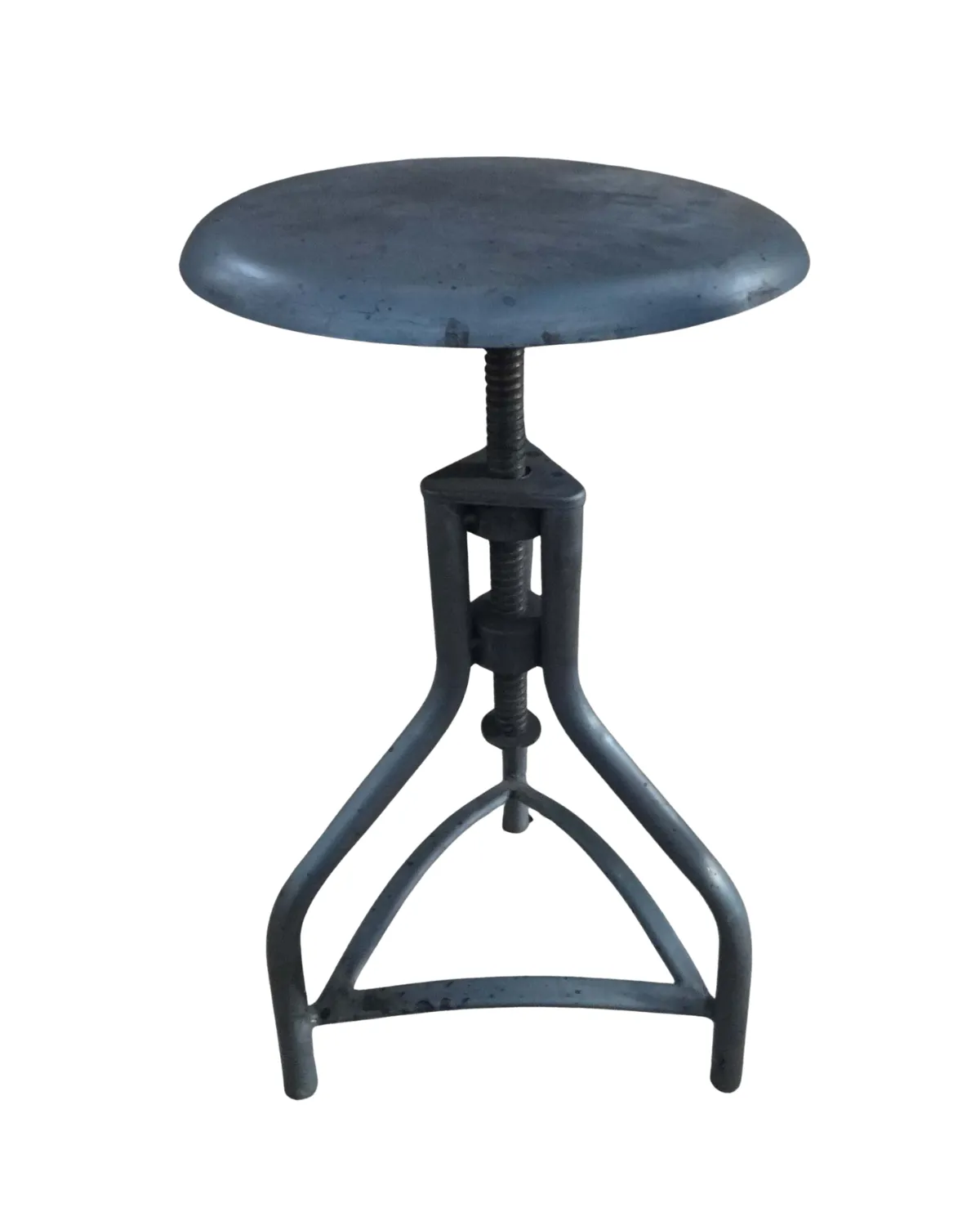 Stool -17 Minimalist Industrial Saddle Stool - Image 1