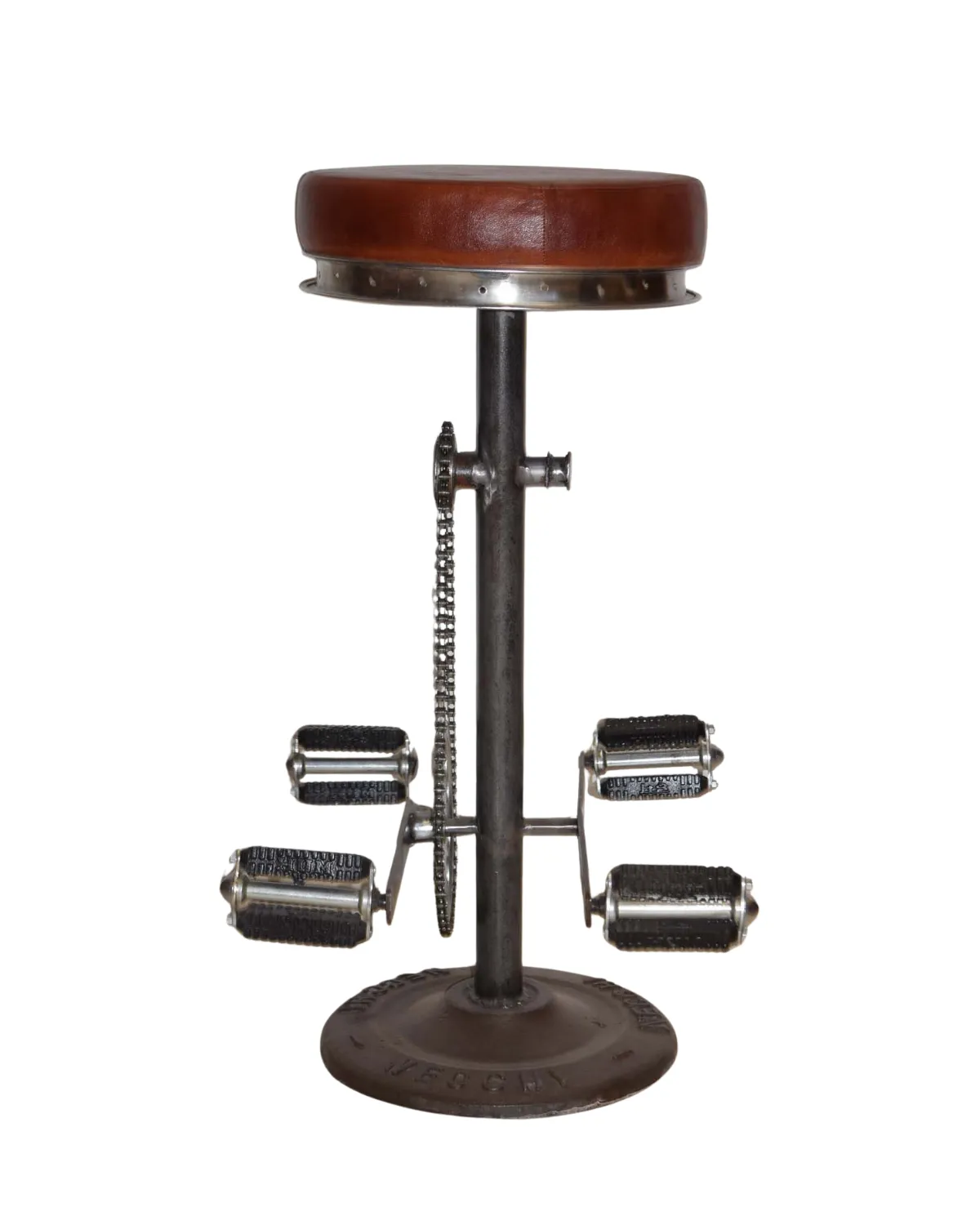 Stool -19 Classic Blacksmith Adjustable Wooden Stool - Image 1