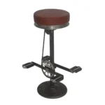 Vintage Bicycle Pedal Bar Stool
