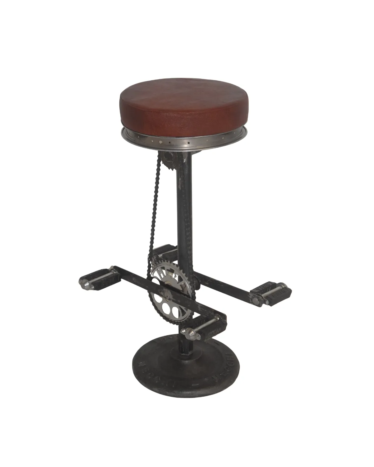 Stool -24 Vintage Bicycle Pedal Bar Stool - Image 1