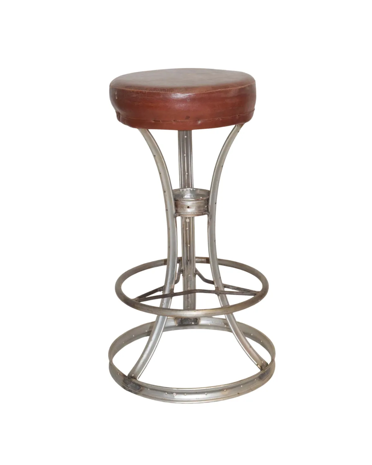 Stool -29 Vintage Bicycle Chain & Pedal Stool - Image 1