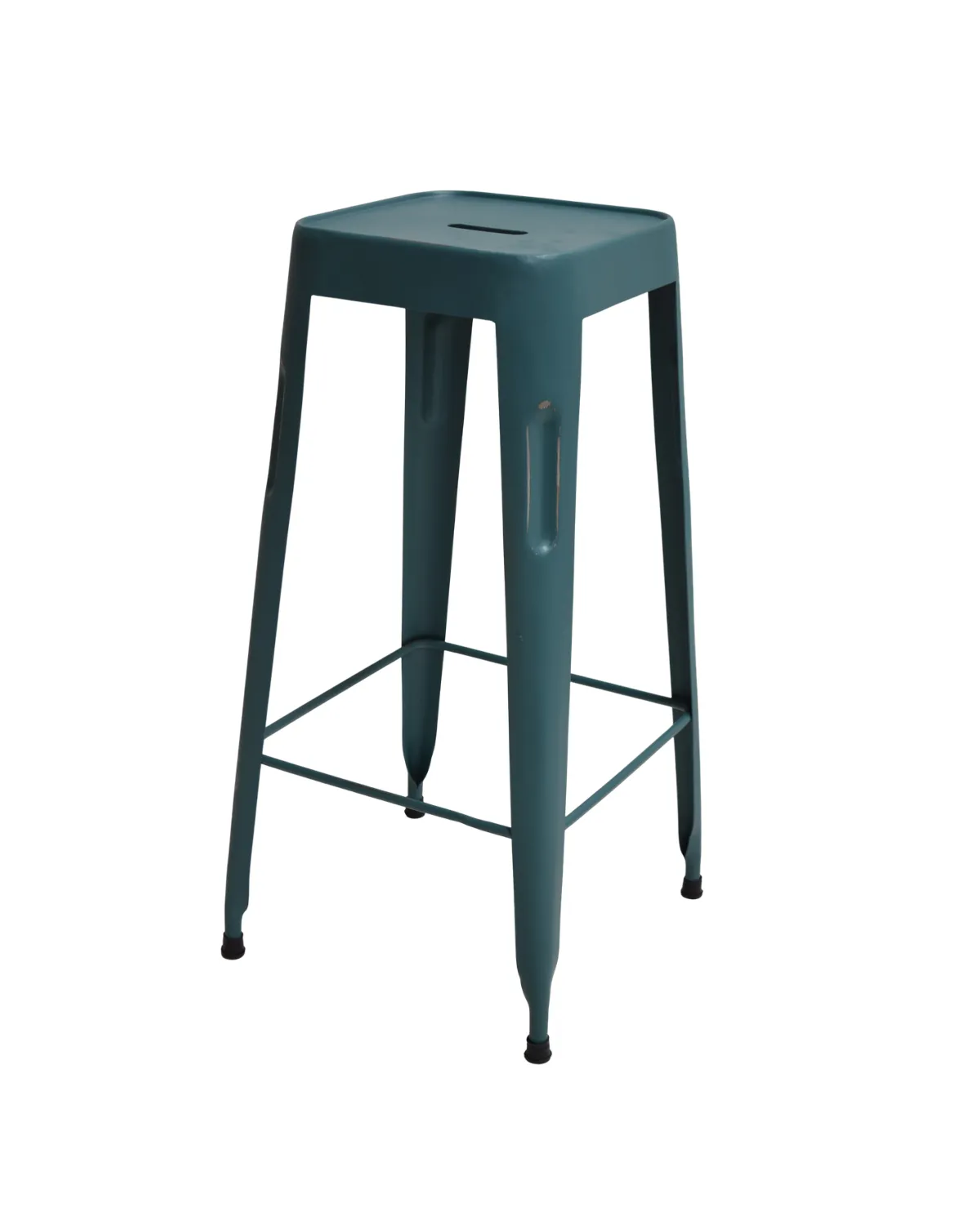 Stool -30 Industrial Screw-Lift Wooden Stool - Image 1