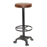 Factory Vintage Industrial Bar Stool