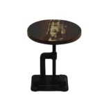 Classic Industrial Screw-Lift Stool