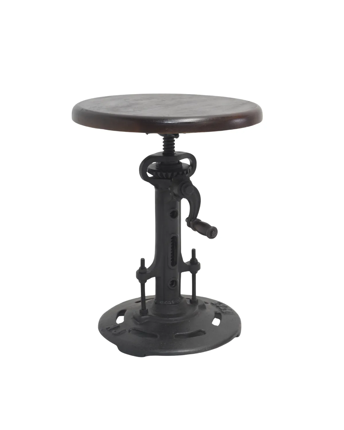 Stool -8 Classic Black Mechanic Stool - Image 1