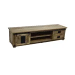 Rustic Sliding Door Media Console