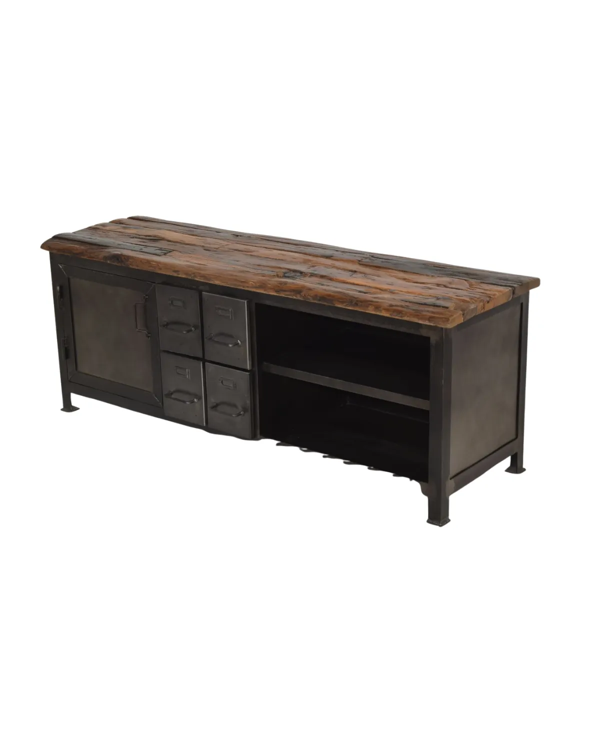 TVC-17 Vintage Industrial Media Console - Image 1