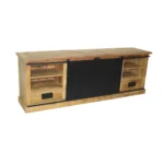 Industrial Sliding Door TV Unit