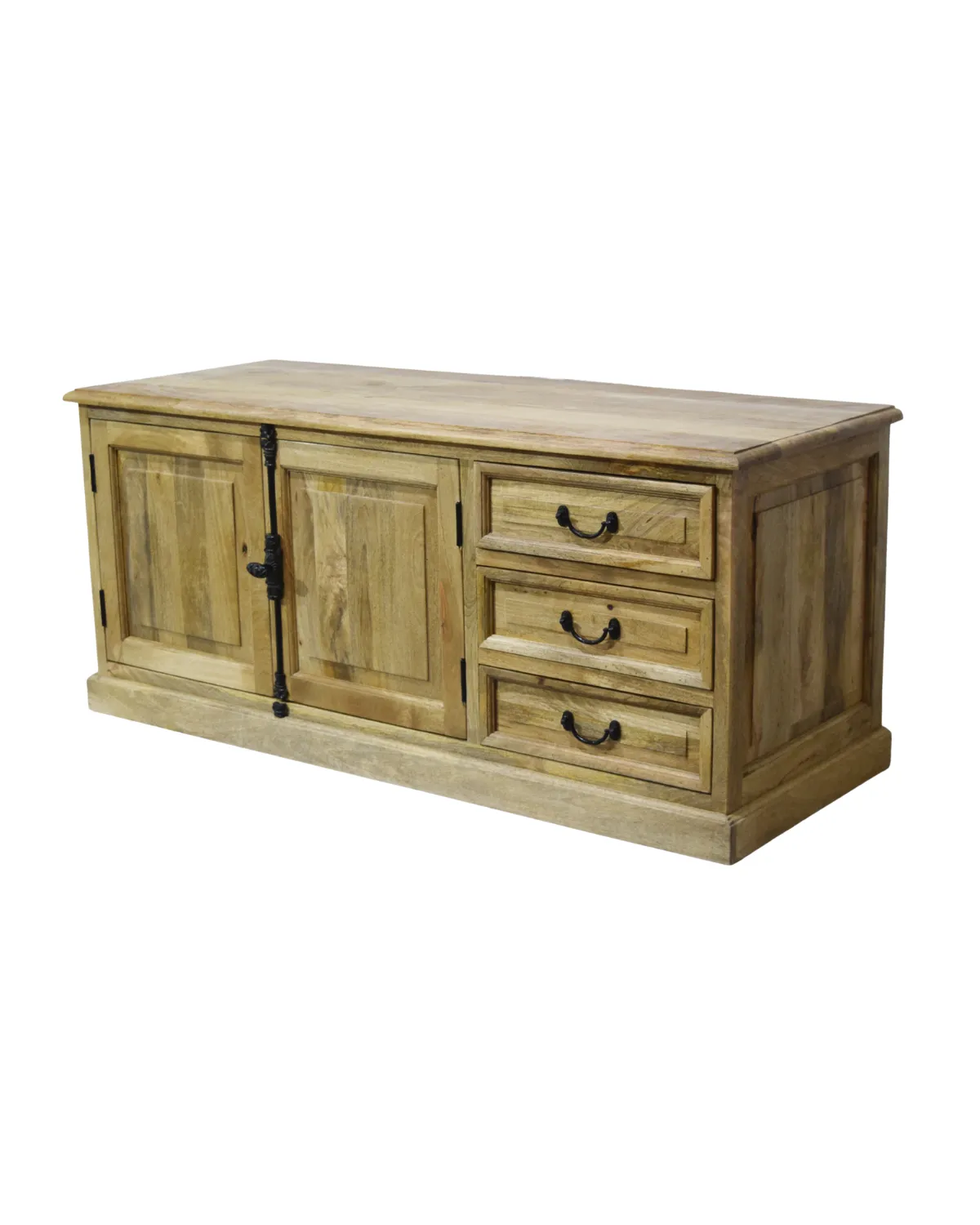 TVC-20 Classic Rustic Wood Media Cabinet - Image 1