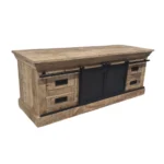 Classic Wooden Panel TV Sideboard