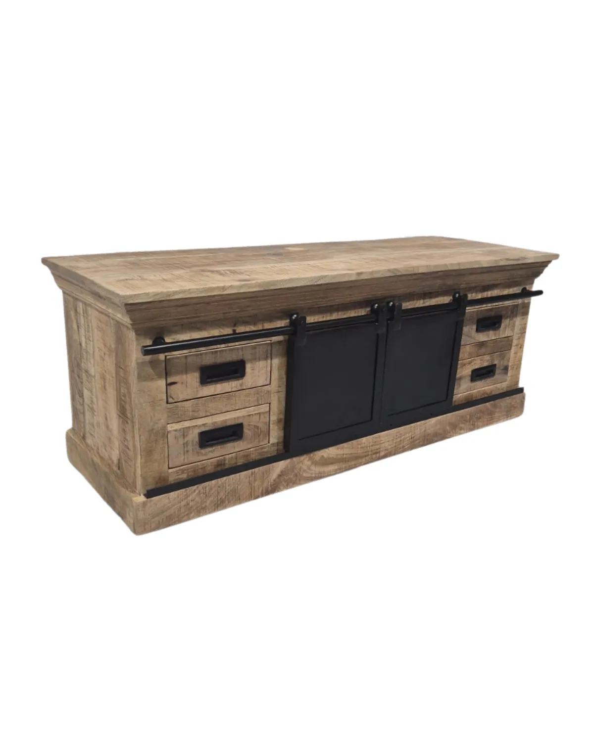 TVC-37 Classic Wooden Panel TV Sideboard - Image 1