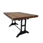 Industrial Reclaimed Wood Dining Table